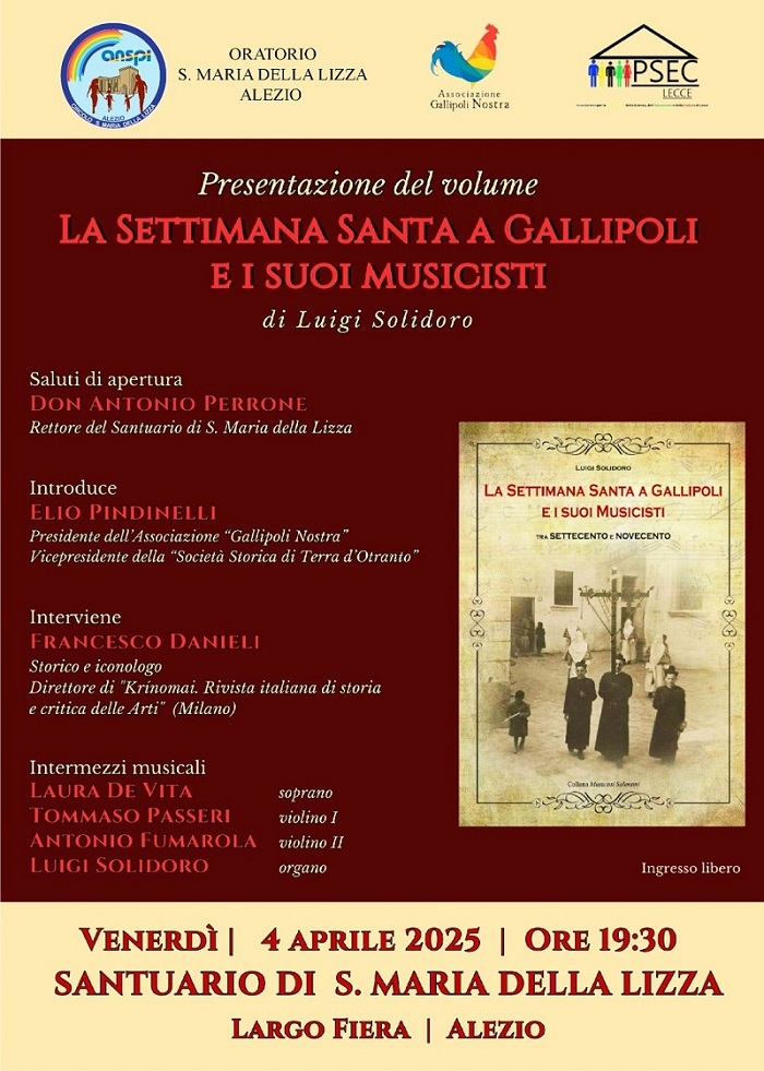 locandina presentazione libro - Solidoro - SETTIMANA SANTA